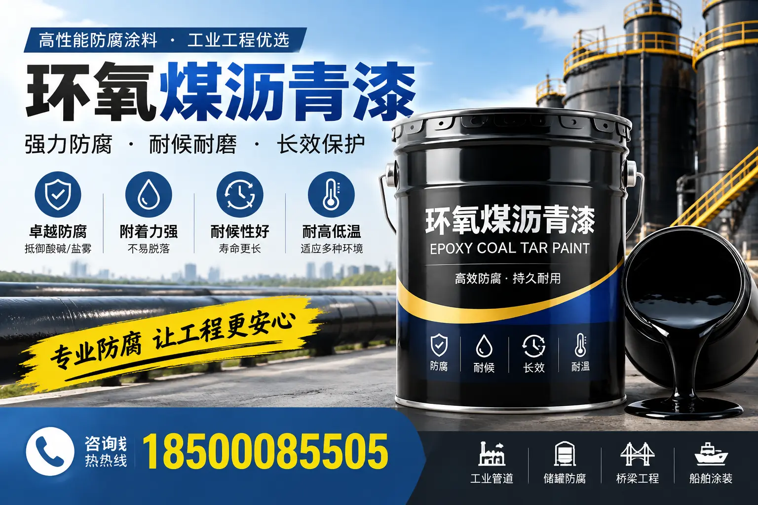 环氧煤沥青漆的施工方法与注意事项，确保在西安顺利完成